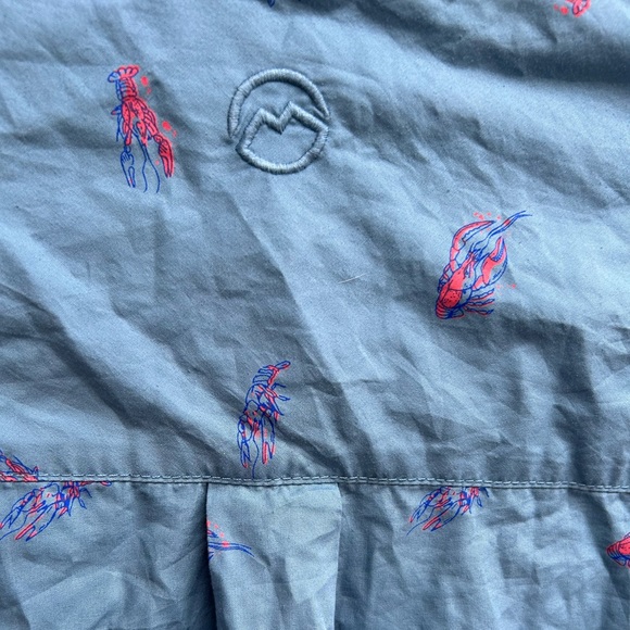 Magellan Classic Fit Men’s Short Sleeve Button Down Crawfish Shirt. Size Large - Picture 5 of 5